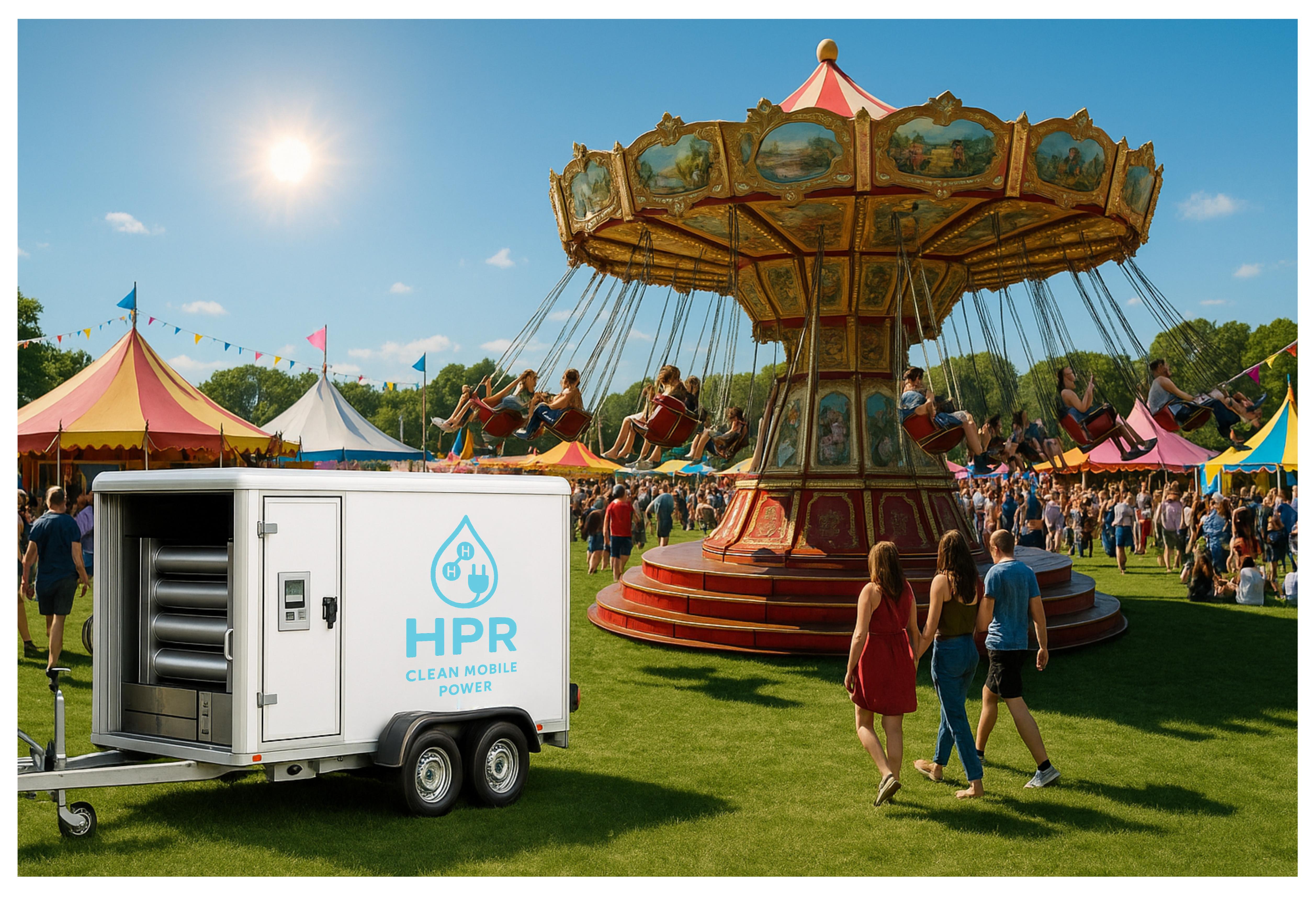 Hydrogen Power Rental bus